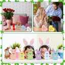 Vicenpal 18 Pcs Valentine's Day Table Decorations Set Wooden Colorful Conversation Hearts St. Patrick's Day Shamrock Signs Tabletop Centerpiece Wood Block for Home Office Desk Easter Tiered Tray Decor