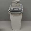 JOYMOOP Mop and Bucket Set with Wringer, Flat Mops for Floor Cleaning, Wall Mop Cleaner with Long Handle, Hardwood Floor Mop with 4 Microfiber Pads