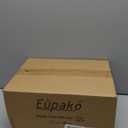 Eupako 200 Sets 8 OZ Plastic Cups with Lids - 8 Ounce Clear Disposable Cups with Lids, Cold Drink Containers for Beverage, Parfait, Smoothie, Milkshake, Juice