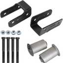 labwork Leaf Spring Shackle Rear Lh and Rh Pair Set Replacement for Chevy Blazer S10 Replacement for GMC Jimmy S15 1994-2005 722-028