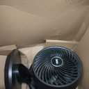 DREO Fan for Bedroom, 13-Inch Oscillating Table Air Circulator Fan for Whole Room, 120° Tilt Adjustment, 25dB Ultra-Quiet, 75ft Powerful Airflow, 4 Speeds Desk Fans with Remote for Home, Office