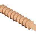 Beech Wood 14mm Pappardelle Pasta Cutter Noodle Lattice Roller Docker Dough Cutter Wooden Rolling Pin Spaghetti Pasta Maker Beechwood Noodle Cutter Rolling Pin Kitchen Cooking Tools