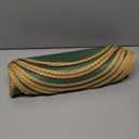 Noctiflorous Round Placemats Set of 8, 15 Inch Braided Hand Woven Table Mats, Heat Resistant Non-Slip Wipeable Thin Edge Place Mats for Kitchen Dining Indoor Outdoor Use(Green, 8)