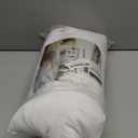 EDOW Throw Pillow Insert, LightweightSoft Polyester Down Alternative Decorative Pillow, Sham Stuffer, Machine Washable. (White, 18x18)