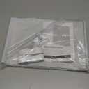 NICETOWN 100% Blackout Roller Shades, No Tools No Drill Cordless Blinds for Windows, Thermal Insulated Privacy French Door Window Shades for Bedroom Kitchen (26" W x 64" L, Greyish White, 1 Panel)