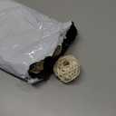 12PCS 2 Inch White Wicker Rattan Balls Fade Resistant Decorative Orbs for Home Decor Wedding Centerpiece Bowls Vase Fillers Decorative Spheres for Bowls Table Decor (50mm)