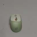 SEUNKWANG EWEADN Q5 Wireless Mouse, Bluetooth & 2.4G Quiet Computer Mouses with 1600 DPI, Battery Level Display, Ergonomic Office Mouse,6 Button Portable Cute Cordless Mice for Laptop/PC/Mac- Green