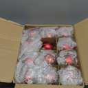 12 Pcs Red Musical Christmas Ornament for Tree 2.4'' Music Notes Balls Music Themed Hanging Ornaments Musical Notes Christmas Ornament Gift Xmas Tree Decorations