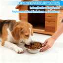 12 PCS Metal Dog Bowls Stainless Steel Small Pet Food and Water Bowls for Dogs & Cats, Rust-Resistant, Easy to Clean, Dishwasher Safe