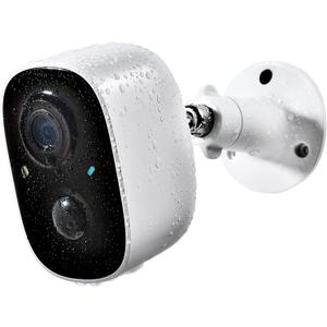 Security Camera Wireless Outdoor, 2-Way Talk Battery Powered Wi-Fi Cameras for Outside and Indoor 1080P Night Vision AI Motion Detection Spotlight Siren Alarm IP65 Weatherproof