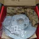 HUSCH Brake Kit Ceramic Brake Pads and Brake Rotors Fit for Ford Focus