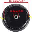 Pro Chaser Trimmer Head for Redmax BC250 BC2300 BCZ2400S BCZ2401S BCZ2460S BCZ2460TS String Trimmer Replaces 511010601 PT-104-Plus 4" Trimmer Head
