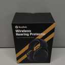 Bluetooth 6.0 Hearing Protection Headphones with 120H Working Time, 30dB SNR, Superior Stereo Sound Quality, Larger Buttons for Easy Operation, Safety Ear Muffs for Lawn Mowing, Workshops (Green)