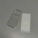 TAURI for iPhone 17 Pro Case, Camera Control Full Camera Protection, with Screen Protector, Military-Grade Protection Shockproof Phone Case for iPhone 17 Pro, Clear (B-Button Clear)