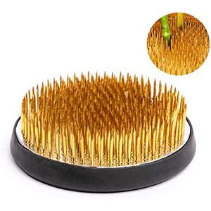 Flower Frog Round Holder for Arrangements 3.3" Inch