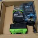 Greenworks 24V Powerful 10" Cordless Orbital Buffer, 10-inch pad 2800 RPM waxing machine with 4 Buffing Bonnets, 2.0Ah Battery & 2A Charger included