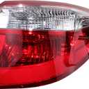Passenger Side Outer Rear Tail Brake Light Lamp Tail Light Compatible with 2014-2016 Toyota Corolla |OE-Style | 8155002751TO2805118 (Right Passenger Side)