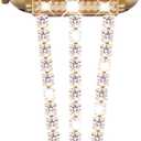 NewWays for Apple Watch Band 38mm 40mm 41mm 42mm 44mm 45mm 46mm 49mm for iWatch Series 11 10 9 8 7 6 5 4 3 2 1 SE Ultra, Sparkling Bling Shiny Diamonds Bracelet for iWatch Band Womens