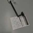 GERZWY 24 Inch Contemporary Style Bathroom Towel Bar Stainless Steel Bath Towel Rack Wall Mount Matte Black FG160160-BK