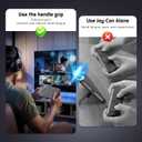 FANPL Charging Grip for Nintendo Switch 2 JoyCons Controller, Comfort Handle Grips with 1 m/3.3 Ft USB Type-C Data Cable