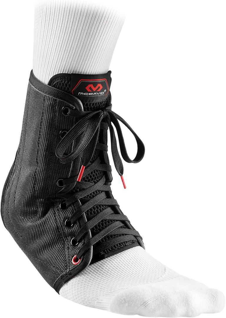 McDavid Lightweight Ankle Brace (Size: Small, Black)