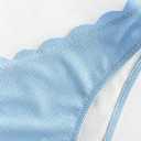 Bathing Suit Bottoms Blue Size Small, 36