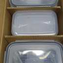 Airtight Food Storage Containers with Lids, Vtopmart 24 pcs Plastic Kitchen and Pantry Organization Canisters for Cereal, Dry Food, Flour and Sugar, BPA Free, Includes 24 LabelsBlack