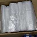 TYPLASTICS 40-45 Gallon Clear Trash Can Liners - 40" x 48" High Density Garbage Bags - Case of 250 Multipurpose for Office, Outdoor, Recycling, Industrial and Commercial