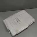 Yourtablecloth Deluxe Cushioned Heavy Duty Table Pad with Flannel Backing 52" X 90"Rectangle White