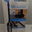 Eureka NEU10AE5 Powerful Bagless Upright Vacuum Cleaner Carpet and Floor, AirSpeed Ultra-Lightweight Vacuum Cleaner, w/ Replacement Filter, Blue