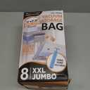 Cozy Essential 8 Pack XXL Jumbo Vacuum Storage Bags, Extra Large Vacuum Seal Bags for Comforters, Bedding, Blanket Storage, Giant Space Saver Bags for Huge Stuffed Toy(47.2x35 in)