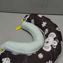 Taf Toys 2-in-1 Tummy Time Cushion for Newborns & Infants, Soft Panda Cushion with High-Contrast Crinkle, Baby Development Toy for Neck & Arm Support, Sensory Activity Mat 0-6M