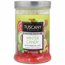 Tuscany Candle Winter Candy 18Oz