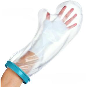 Sonew Adult Arm Cast Cover for Shower Bath, Cast Cover for Shower Bath, Cast Protector Keep Cast Bandage Dry for Shower Short Arm, Light & Travel-Friendly