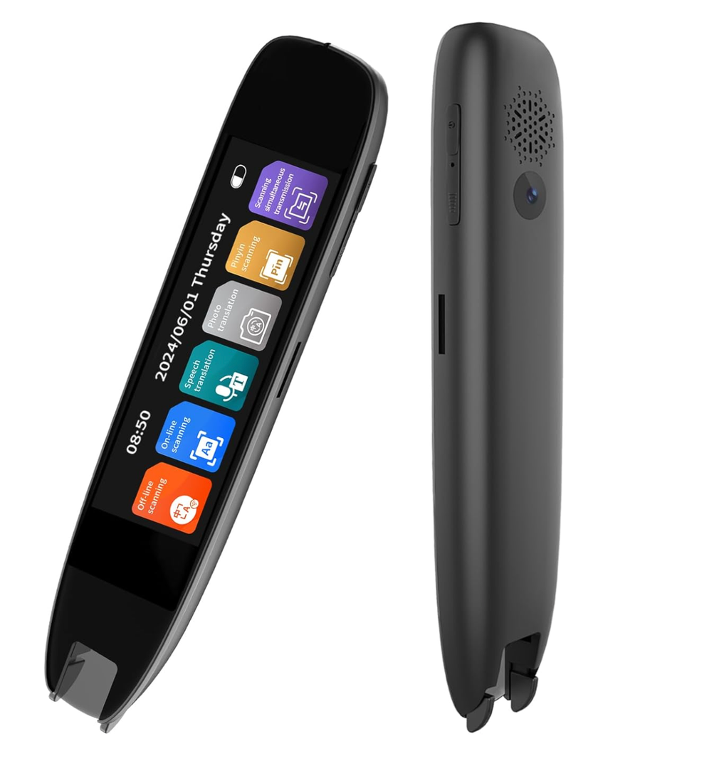 Translation Pen for Dyslexia, 142 Languages Text to Speech Translator Pen, OCR Digital Reading Pen Language Translator Device for Students, Study, Travel, Business