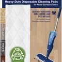 Bona Multi-Surface Floor Cleaning Pads - 18 Refills - Heavy-Duty, Disposable, Microfiber Pads for Easy Floor Cleaning