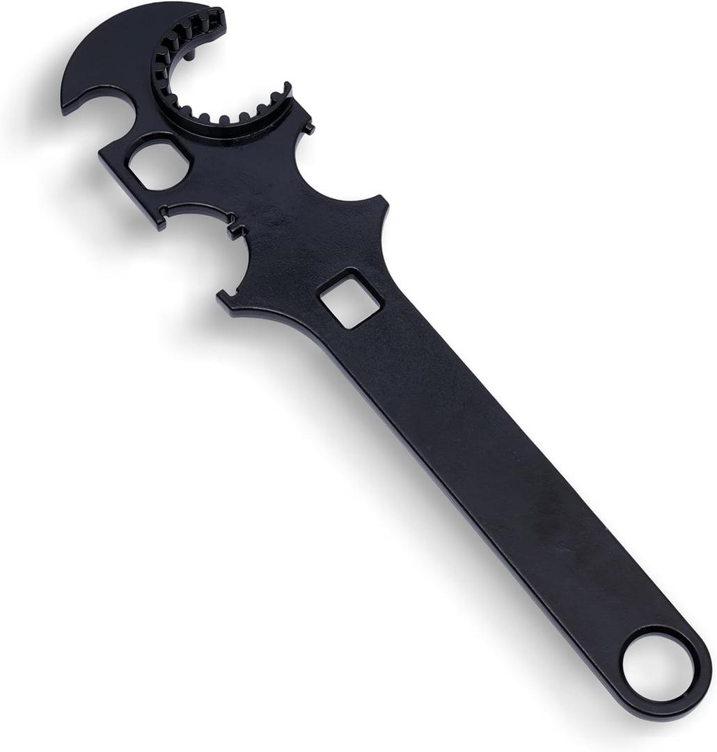 Lock Spanner Wrench for Nut Removal and Installation, Automotive Repairs, Equipment Maintenance Offering Excellent Performance Tasks from Home Repairs to Outdoor Projects