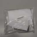 Wolkemer 2 Pack Small Square Tablecloths, 24 x 24 Inch, White, Polyester, Machine Washable, Perfect for Nightstand, End Bedside Table, Tabletop Decoration