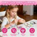 Halfic DIY Jewelry Making Kit, Over 300 Pcs Bracelet Making Bracelet Kit, DIY Craft Gift for Girls, Creative DIY Fashion Jewelry Crafting Gift