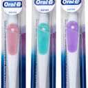 2 x Oral-B Gum Care Extra Soft Toothbrush for Sensitive Teeth and Gums, Compact Small Head, (Colors Vary) - Pack of 3 (Multicolor)