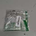 Shelf Support Pegs, 50 Pcs Shelf Pegs with Hole, 5mm (1/5 inch) Cabinet Shelf Bracket Pegs, L-Shaped Nickel Plated Shelf Pins Holders for Bookcase Kitchen Closet Shelf Shelves Furniture Cabinet