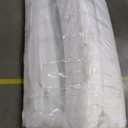 NapQueen 12 Inch Queen Size Mattress, Bamboo Charcoal Memory Foam Mattress, Bed in a Box,White
