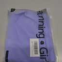 RUNNING GIRL Long Sleeve Workout Tops for Women Soft Crew Neck Basic Tight Cropped Top Casual Seamless Shirt (Small, A-light Blue)