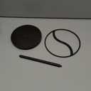 Mkono Sunglasses Organizer Glasses Holder Stand Sunglass Storage Display Eyeglasses Rack for up to 12 Pairs of Eyewear Glasses for Table Dresser Desk Countertop Bedroom, Set of 1, Brown