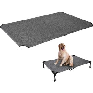 Veehoo Dog Bed Cover for CWC1803-XL (Black Silver)