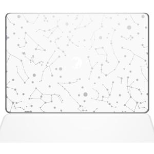 The Decal Guru Constellations Decal Vinyl Sticker, 12" MacBook, White (1384-MAC-12M-W)