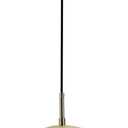 KCO Lighting Glass Globe Pendant Light Single Blue Pendant Lights Kitchen Island Brushed Gold Hanging Light Fixture Mid Century Retro Hanging Lamp Vintage Striped Pendant Light (7.9"-Blue)