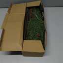 Lighted Artificial Pine Branches for Vases, 28" Christmas Cypress Sprigs with 60 LED Lights, Battery Operated or USB Plug in, Indoor/Outdoor Holiday Decorations (2PCS)