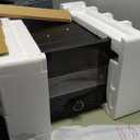 Pizza Oven Indoor, Makes 12 Inch Pizzas in 90 Seconds, 840F Countertop Electric Pizza Maker with 6 Preset Modes, Pizza Stone, Peel & Touchscreen Controls - Stainless Steel