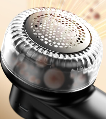 Fabric Shaver, Rechargeable Lint Shaver with Digital Display, Electric Portable Sweater Shaver with 6Leaf Blades and Safety Lock, 3Speeds Lint Remover to Remove Pilling for Clothes, Couch, Furniture